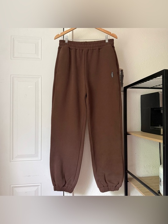 Comfrt Other - COMFRT brown cotton fleece soft lounge pull on jogger sweat pants